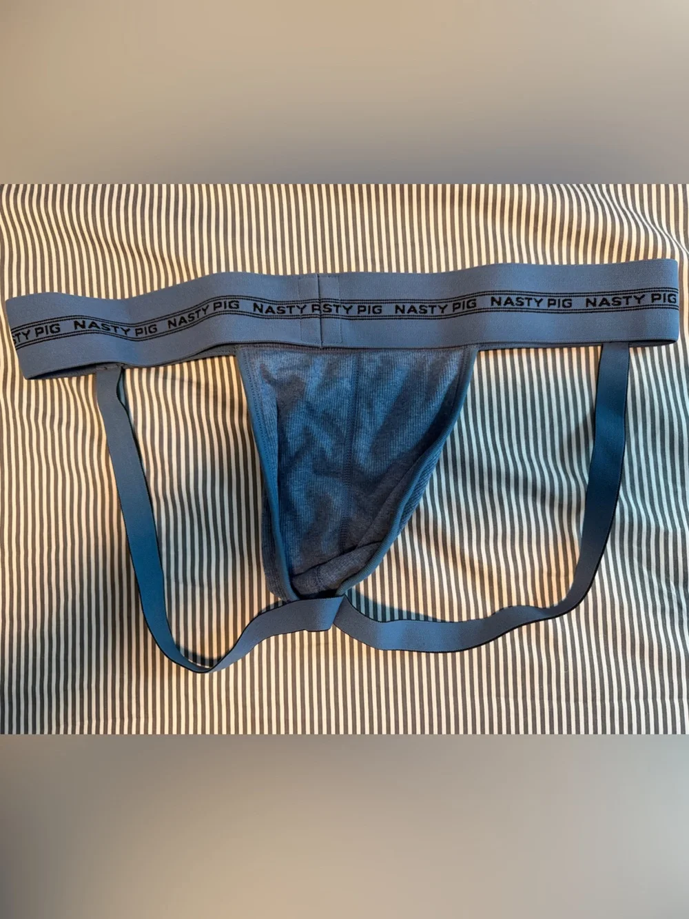Nasty Pig Red and Blue 2 pack jocks with Black Center Panel. New  XXL